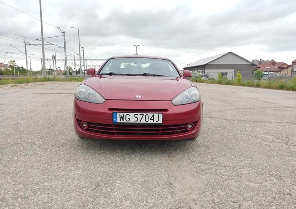 Hyundai Coupe cena 17500 przebieg: 280790, rok produkcji 2007 z Dobrzany małe 191